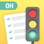 oh driver permit bmv test prep android application logo